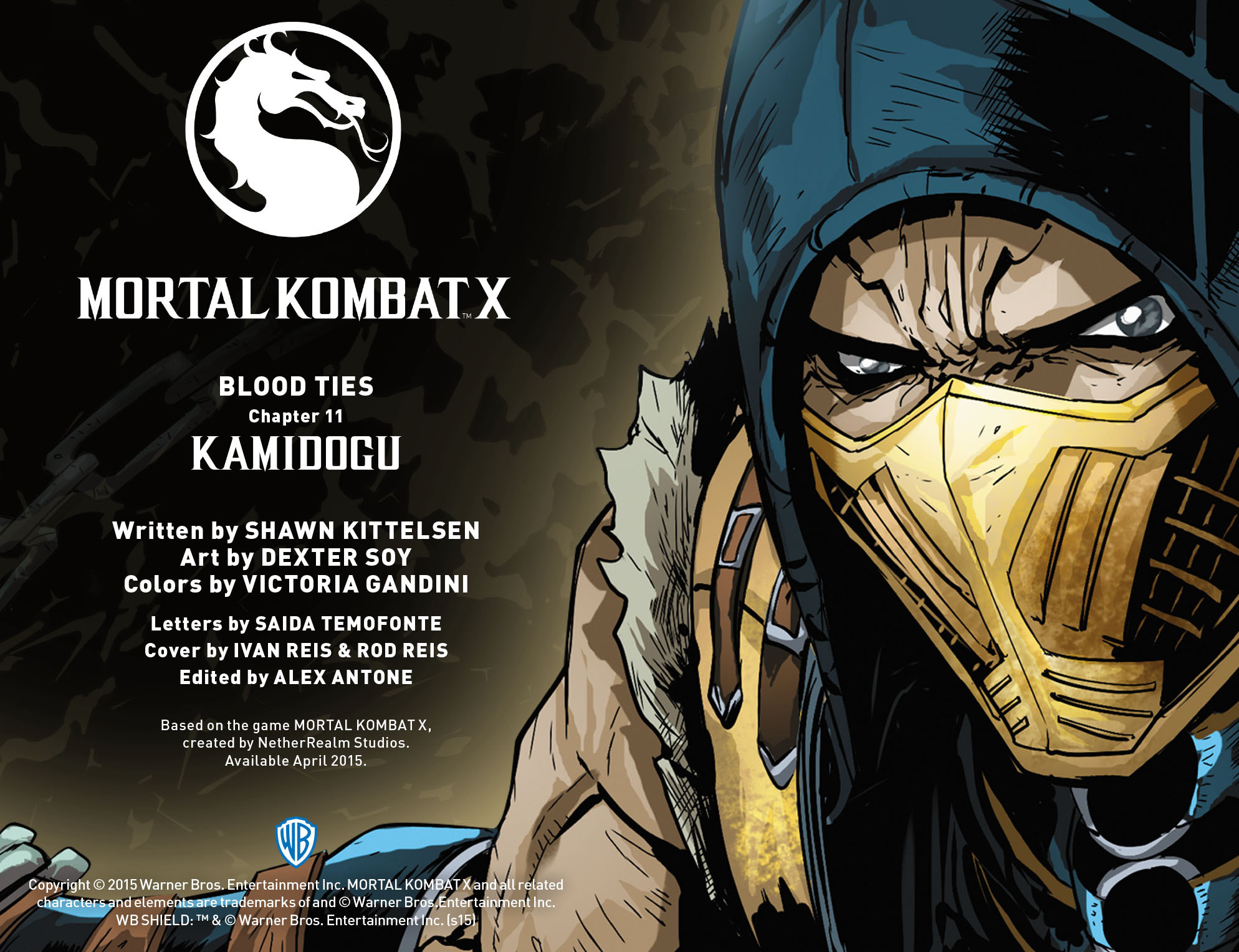 Read online Mortal Kombat X [I] comic -  Issue #11 - 2