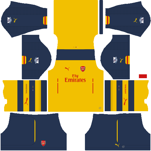 Arsenal Football Kit Dls Arsenal 2016 Away Kit Classic Arsenal