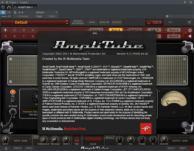 IK Multimedia AmpliTube 4 Complete 4.3.0 (VST, VST3, AAX IK Multimedia AmpliTube 4 Complete 4.3.0 (VST, VST3, AAX