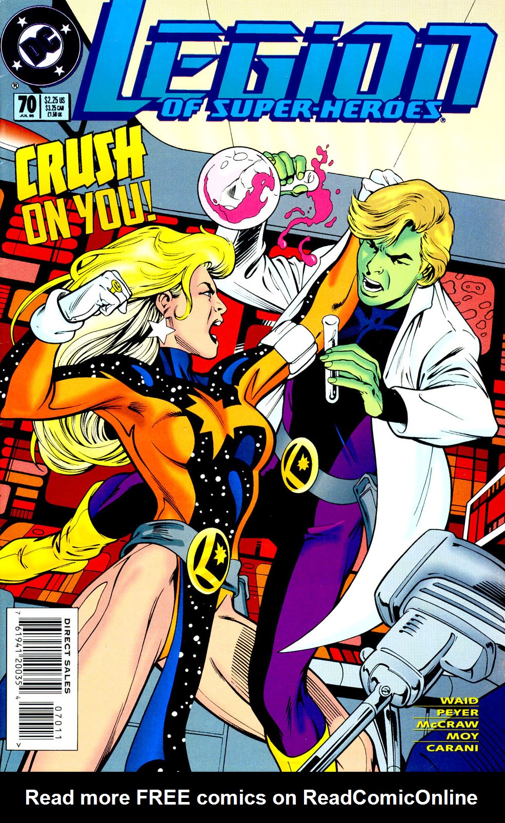 Read online Legion of Super-Heroes (1989) comic -  Issue #70 - 1