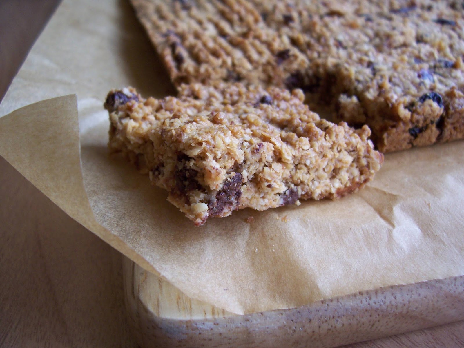 Good Food, Shared Chocolate Chip Flapjacks