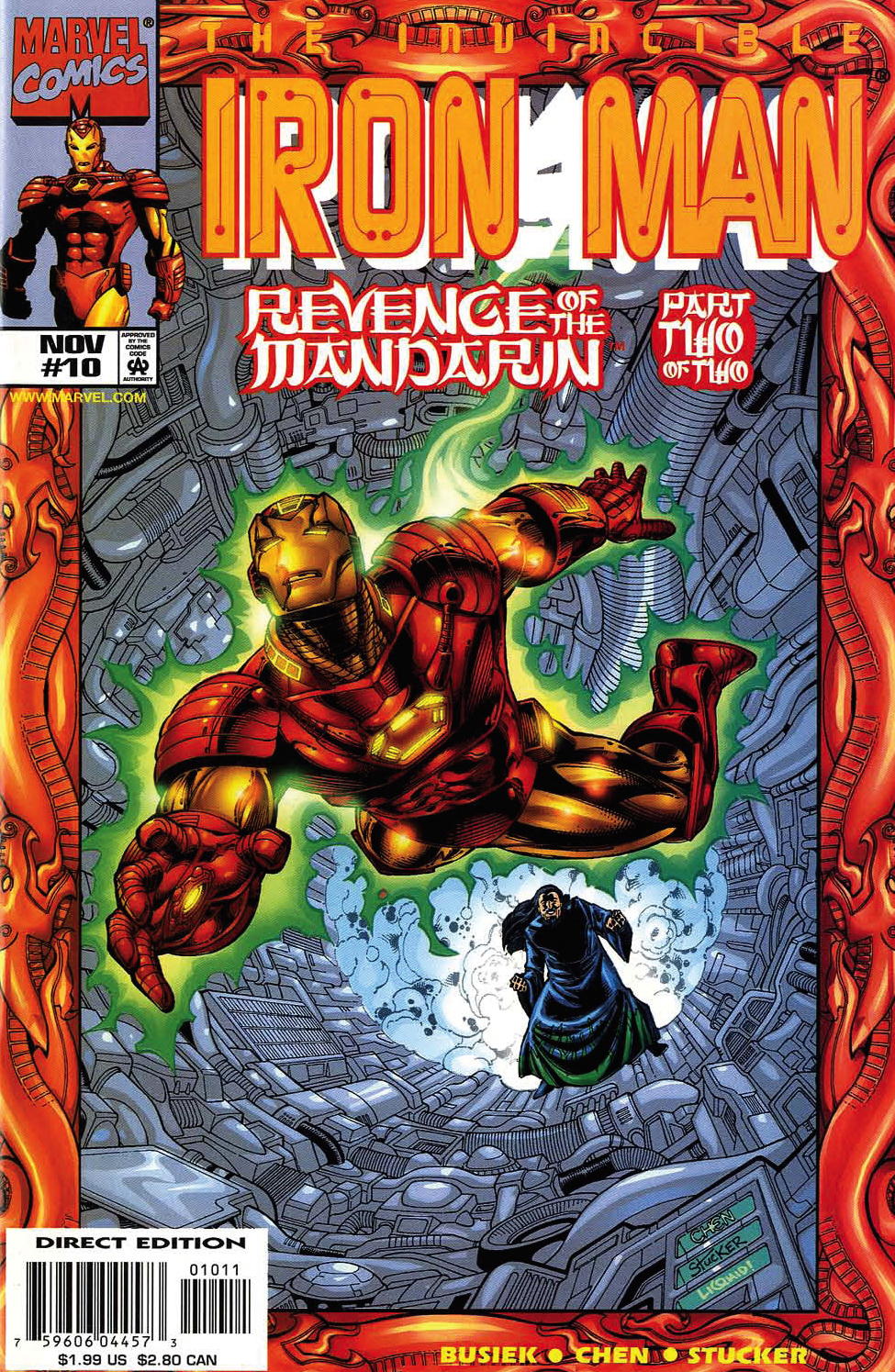 Read online Iron Man (1998) comic -  Issue #10 - 1