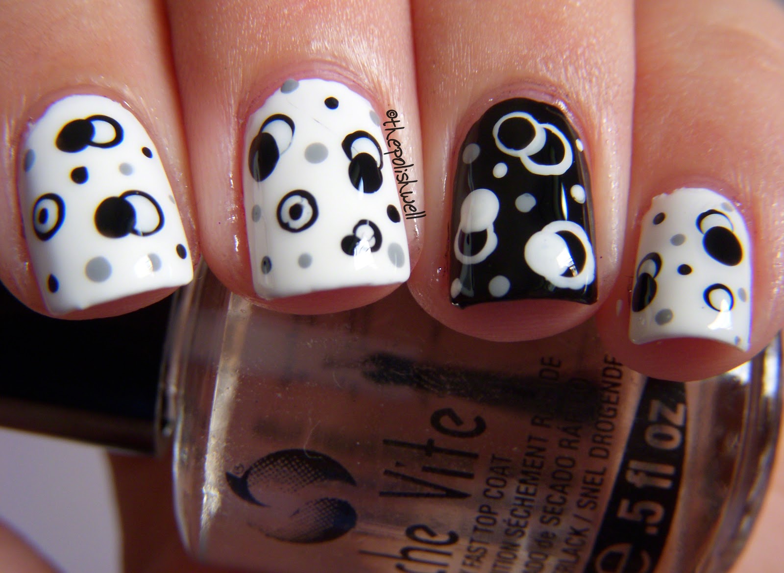 Black And White Nails  Looking FANCY