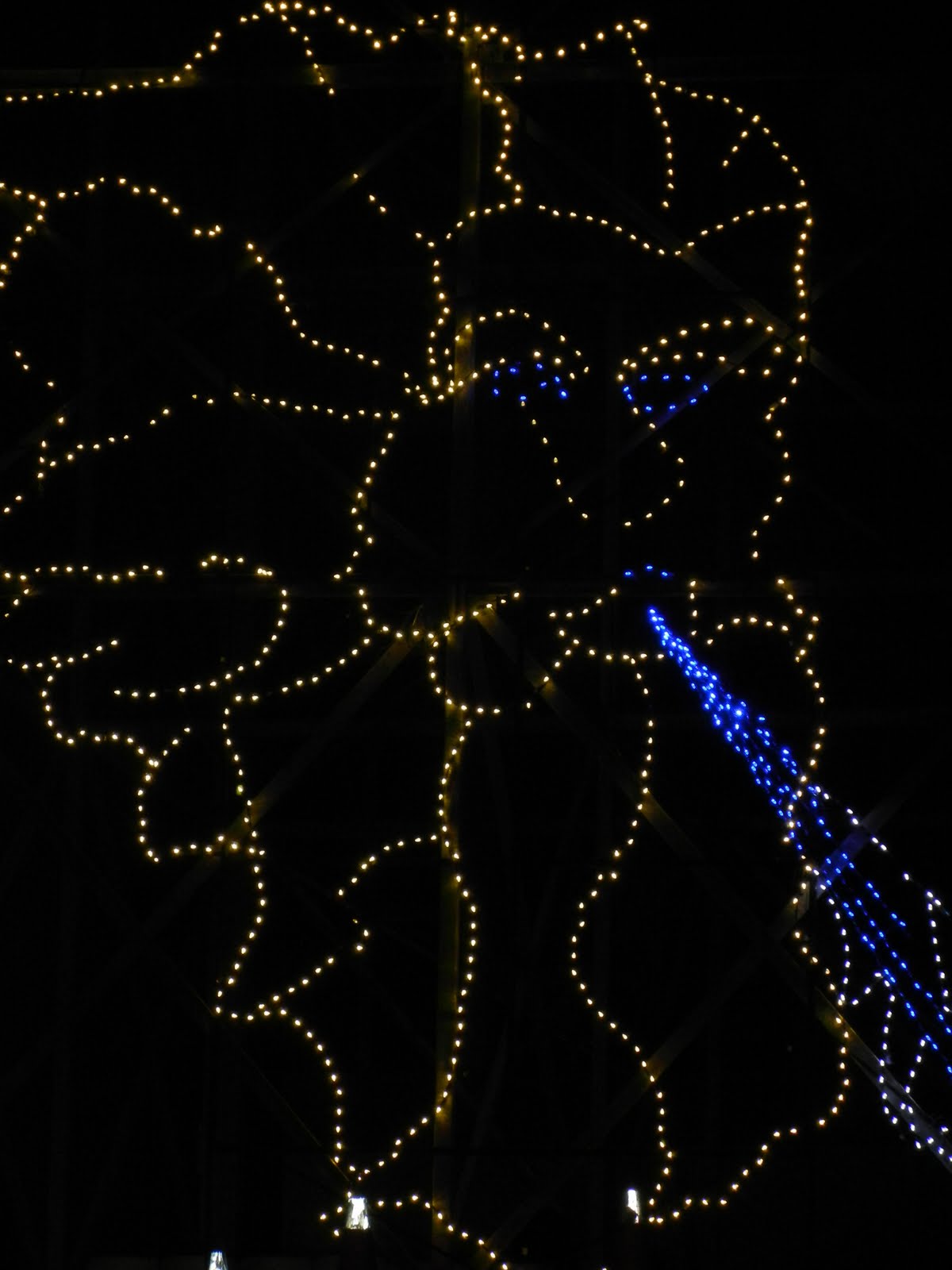 Sojourner Marable Grimmett Gift of Lights at Atlanta Motor Speedway