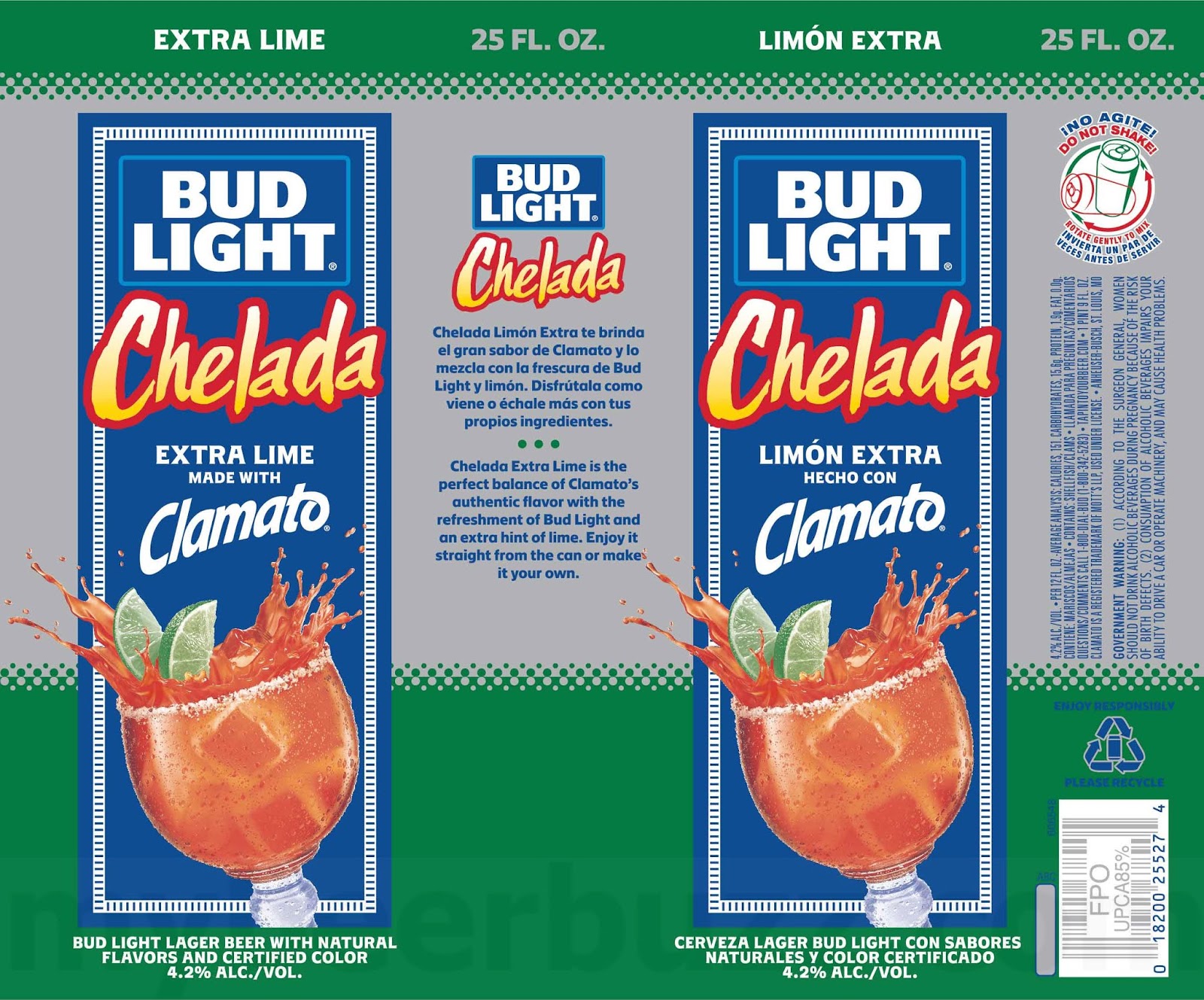 Mybeerbuzz Com Bringing Good Beers Good People Together Bud Light Clamato Chelada Now With Extra Lime In 25oz Cans