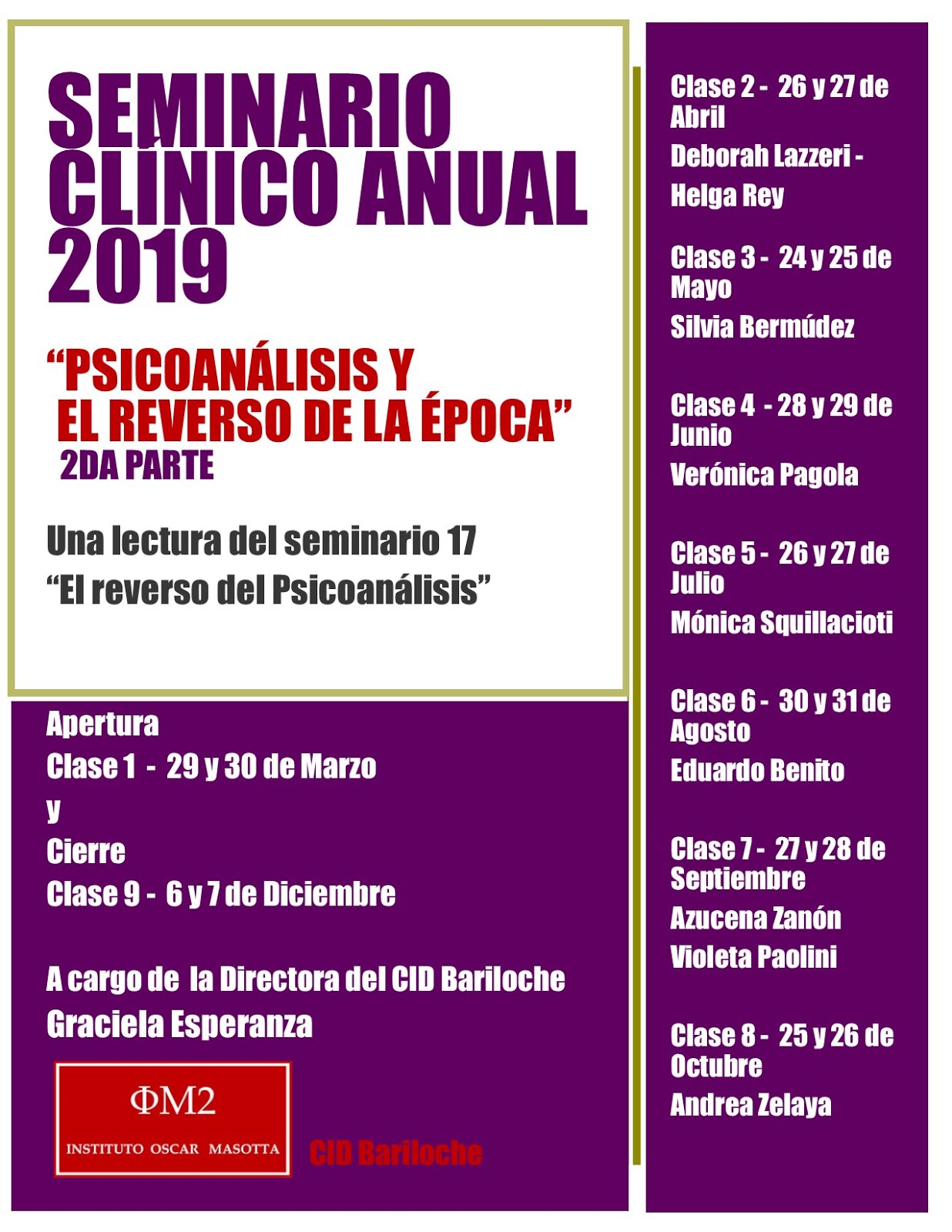 Seminario Clínico Anual 2019