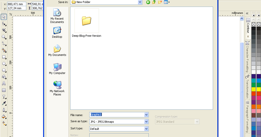 Cara Membuat Gambar Transparan Di Corel