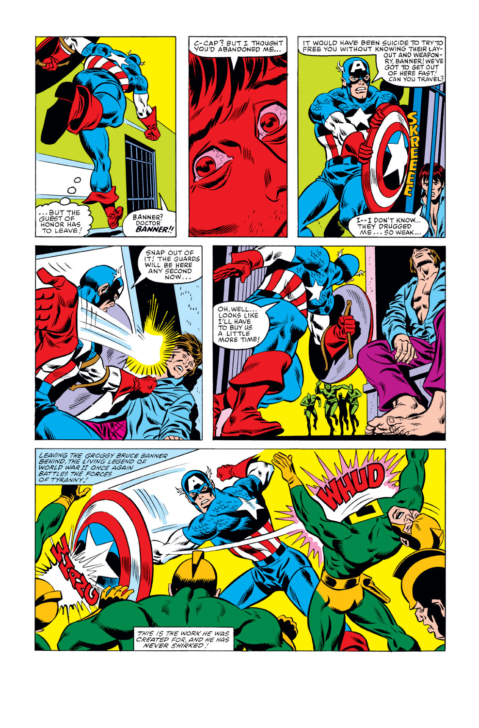 Read online Captain America (1968) comic - Issue #257 - 9
