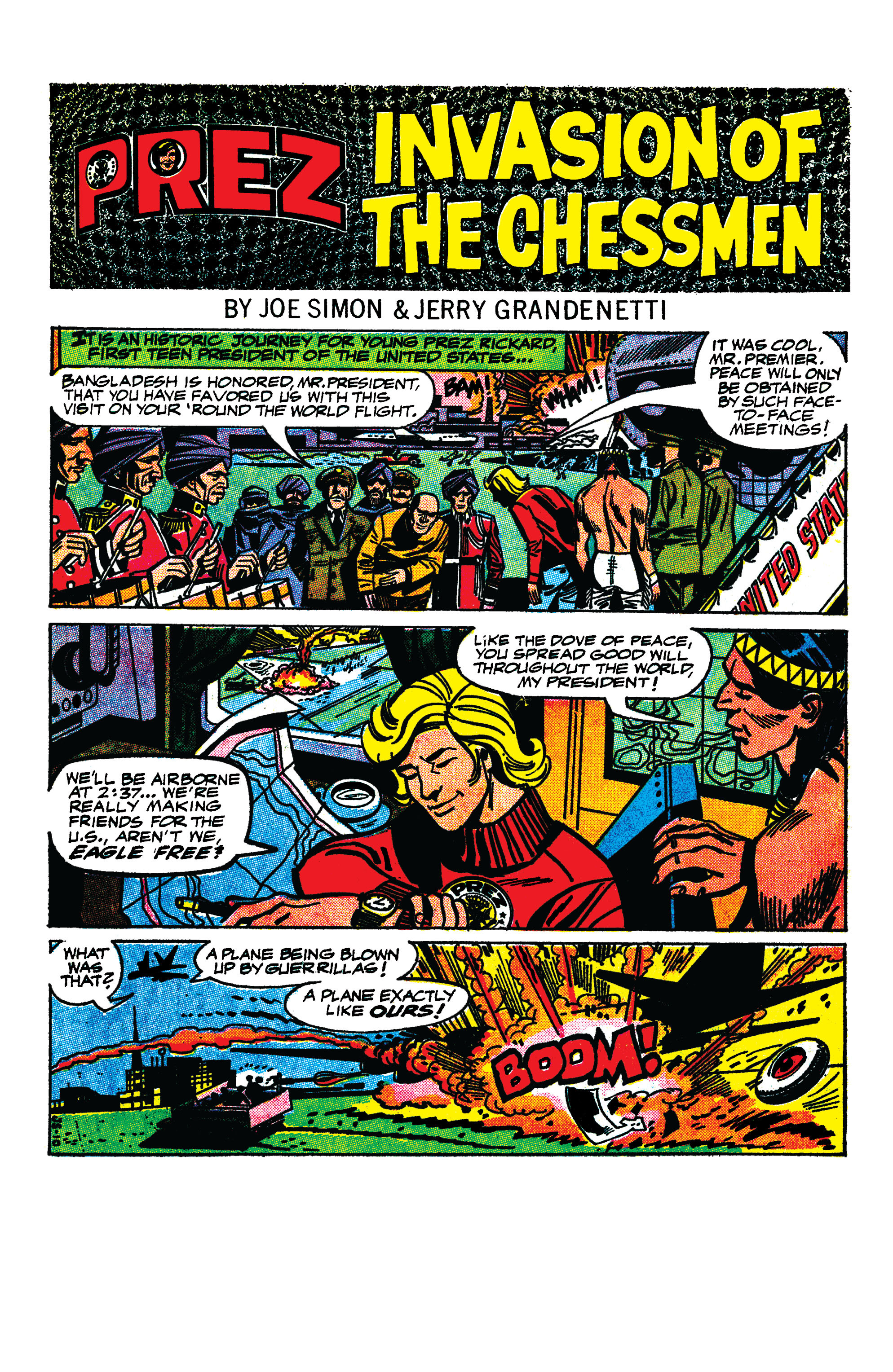 Read online Prez (1973) comic -  Issue #2 - 2