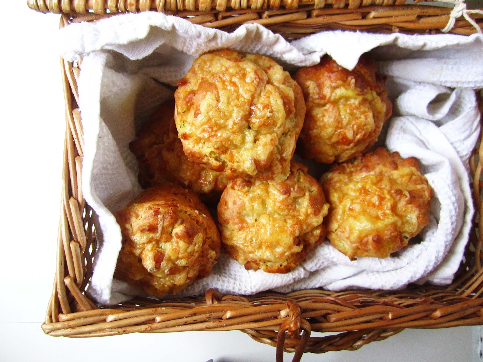 The Grazer: Courgette, Chorizo and Gruyère Muffins