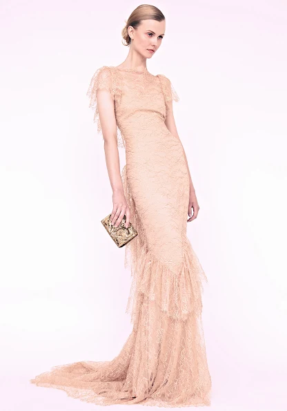 The Reluctant Fundamentalist -- in an amazing Marchesa dress from resort 2012-2013