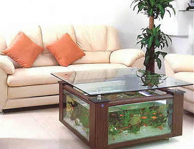 Aquários na Decoração da Sala
