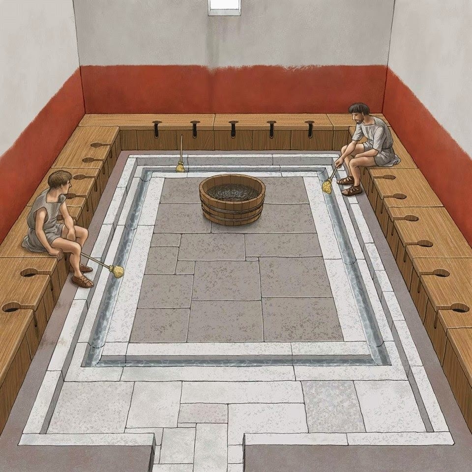 APASIONADOS DEL IMPERIO ROMANO: USO DE LAS LETRINAS PÚBLICAS EN LA