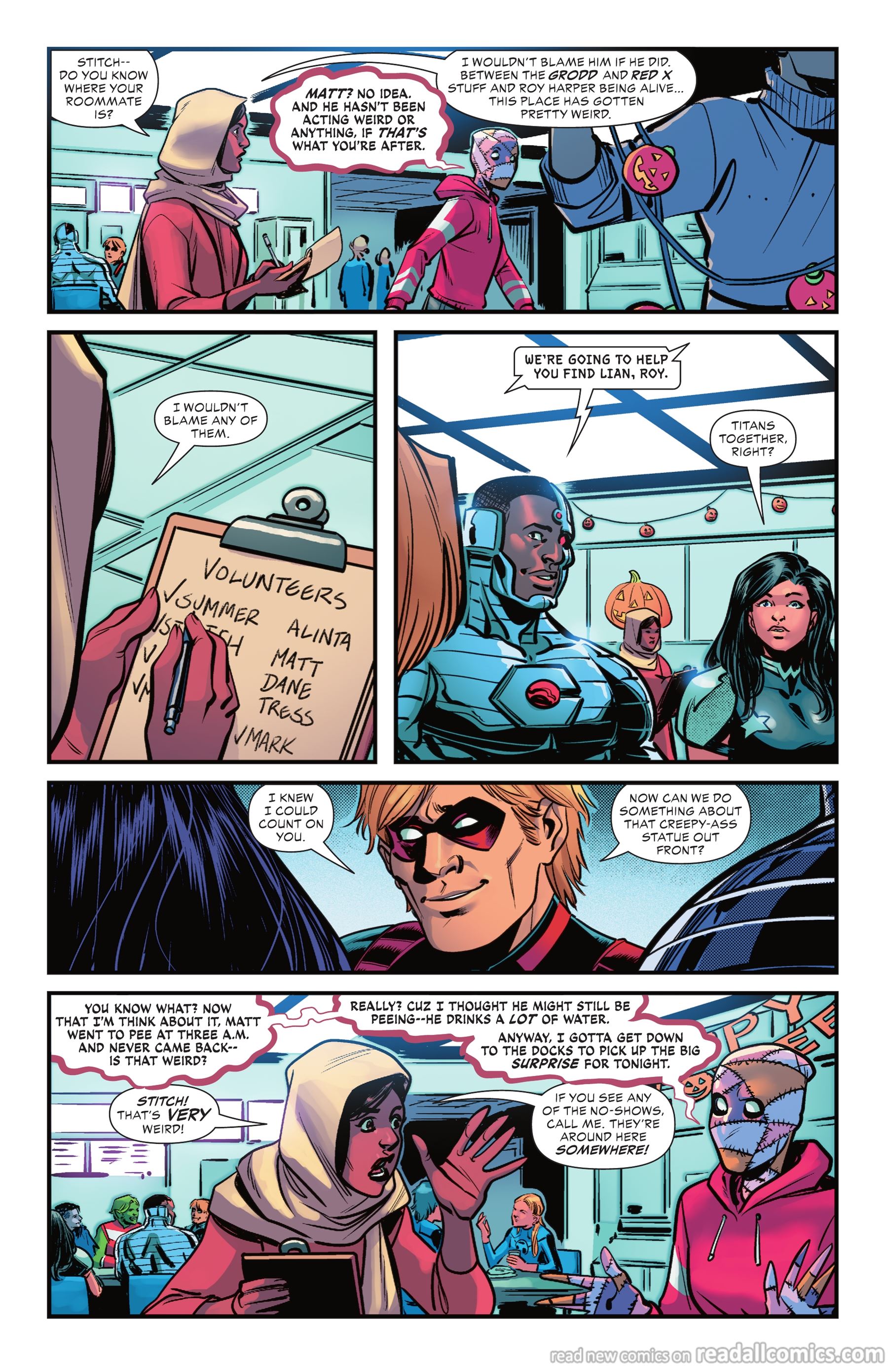 Teen Titans Academy #1 chapter 9 page 7