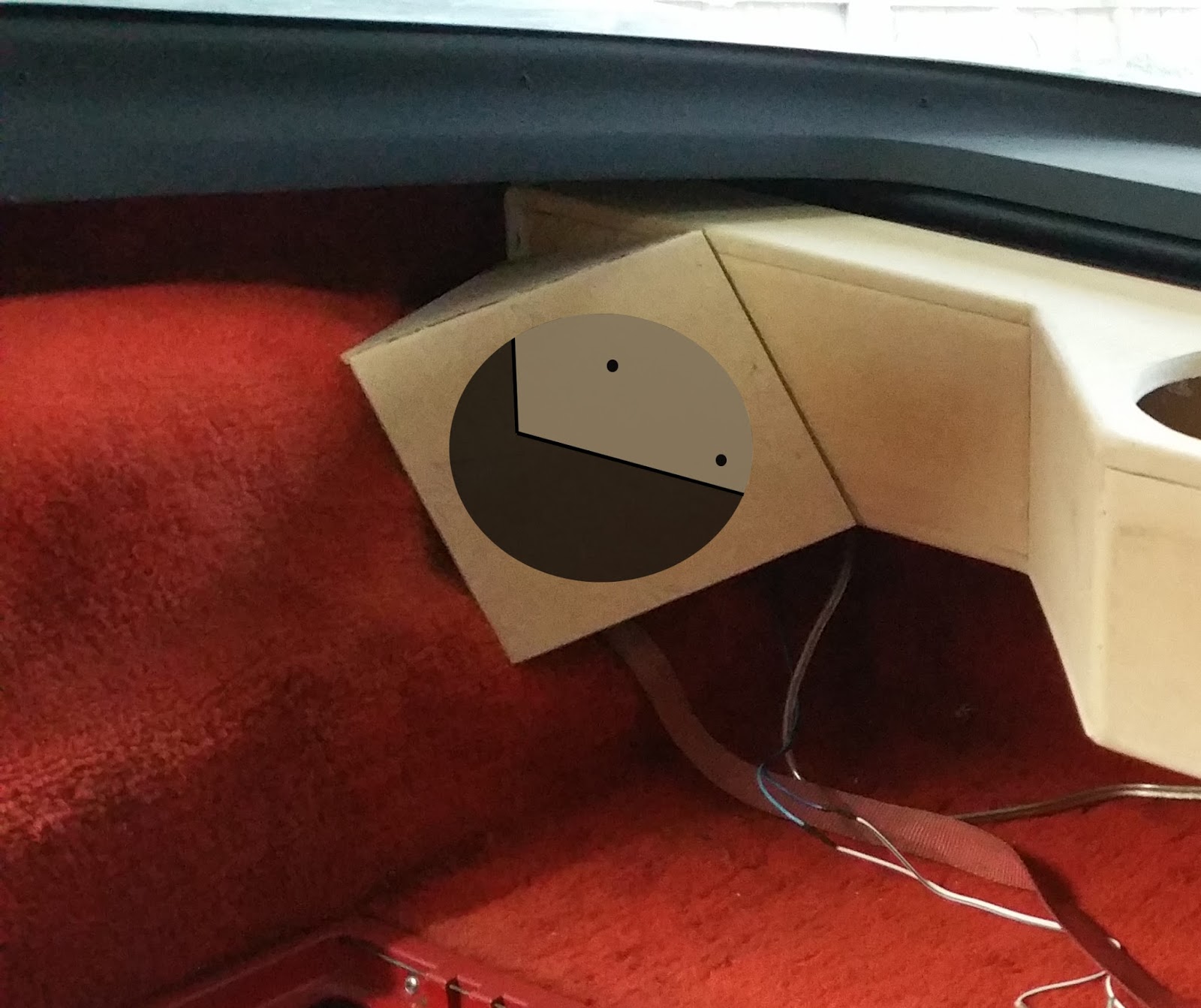 C3 Corvette speaker box design C3 Corvette speaker box design and build