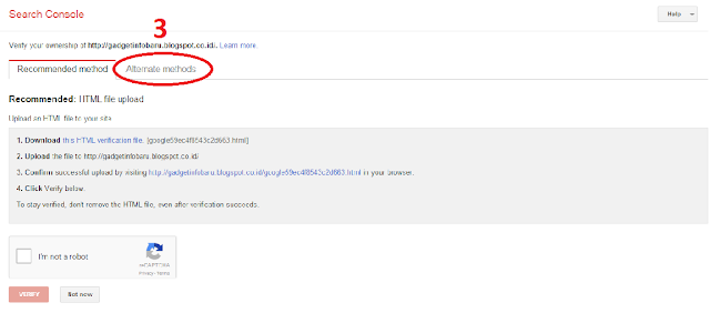cara submit di webmaster google