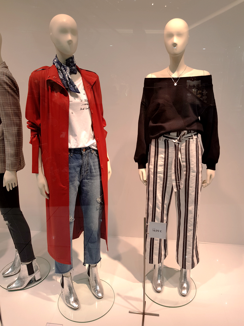 MANNEQUINS VS PEAR SHAPE BODY H&M Vermillion redd