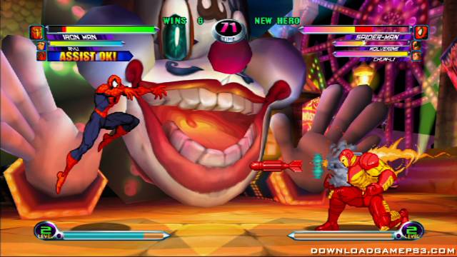Marvel vs Capcom 2 PSN   Download game PS3 PS4 PS2 RPCS3 PC free - 52