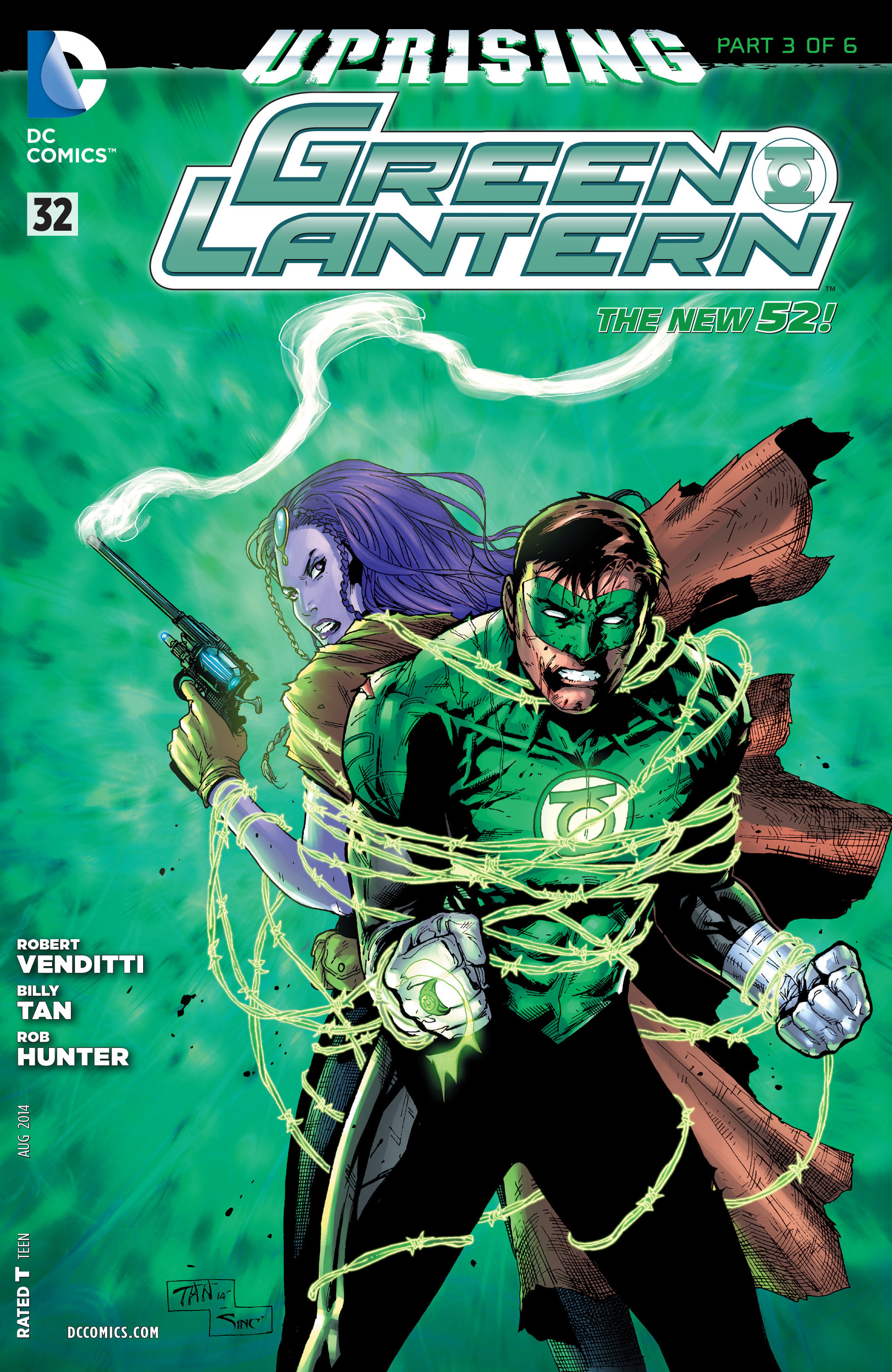 Read online Green Lantern (2011) comic -  Issue #32 - 22