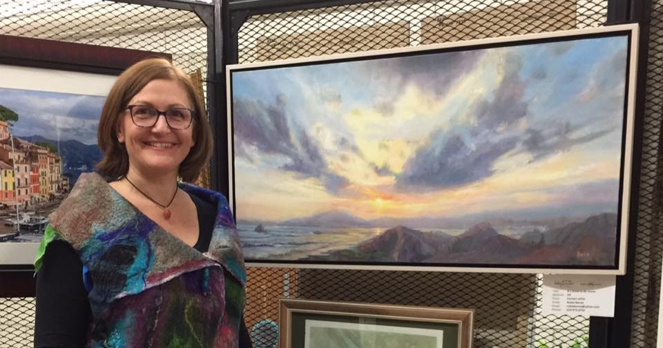 My Two Paintings in the Dublin Art League Fall Show