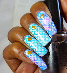 nail lacquer lockdown alcohol ink nails spring quatrefoil fab ur inks