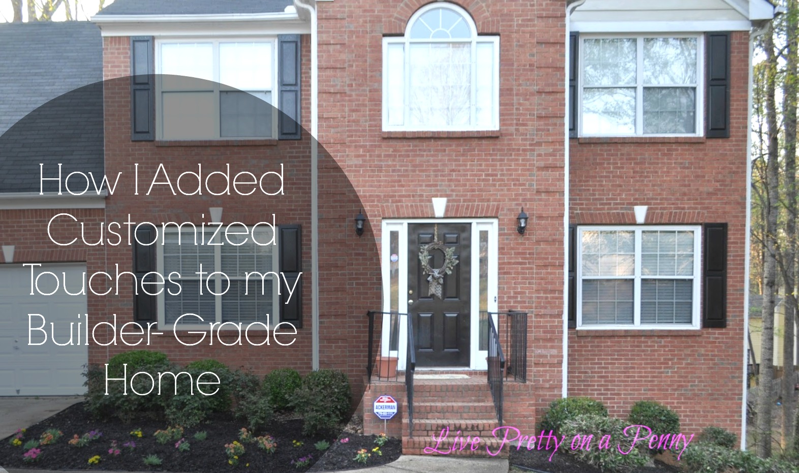 What's Your Builder Grade? How I Added Customized Touches to My Builder