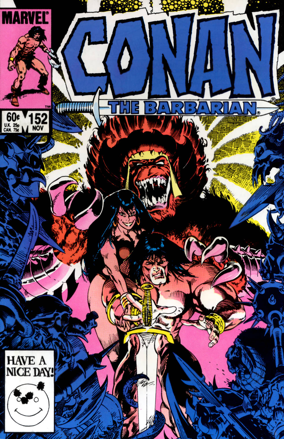 Read online Conan the Barbarian (1970) comic -  Issue #152 - 1