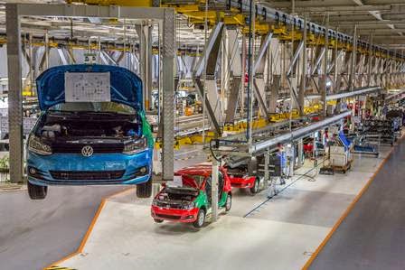 Fábrica da Volkswagen no Paraná inicia montagem do Novo Golf