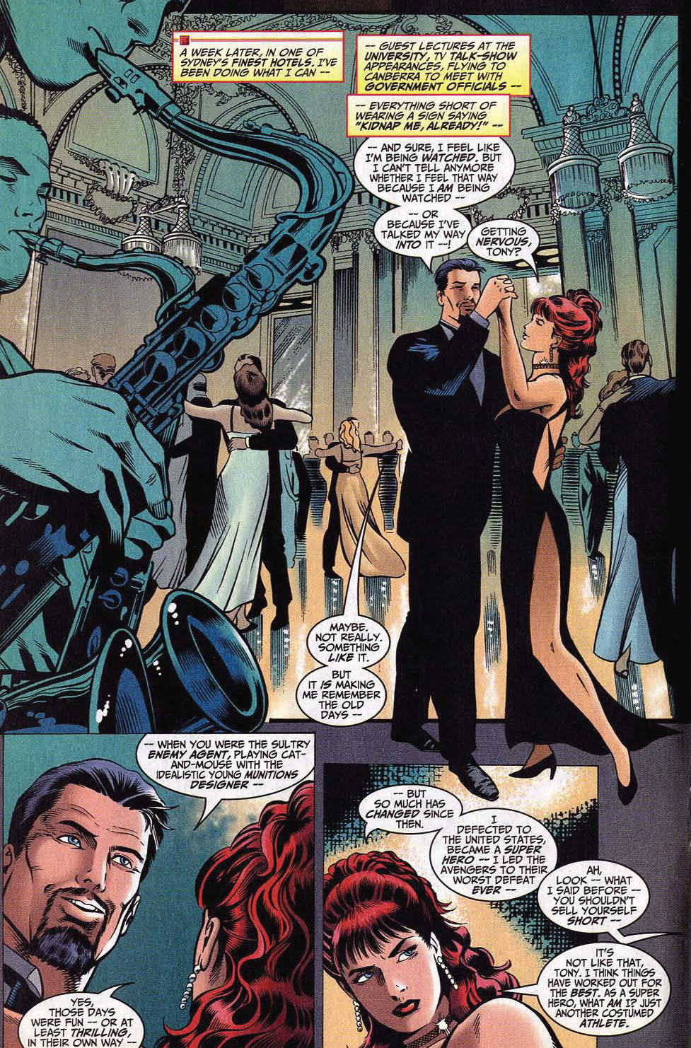 Read online Iron Man (1998) comic -  Issue #6 - 10