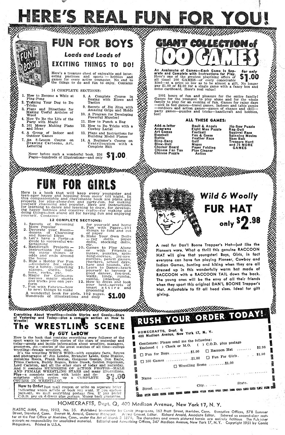 Read online Plastic Man (1943) comic -  Issue #35 - 2