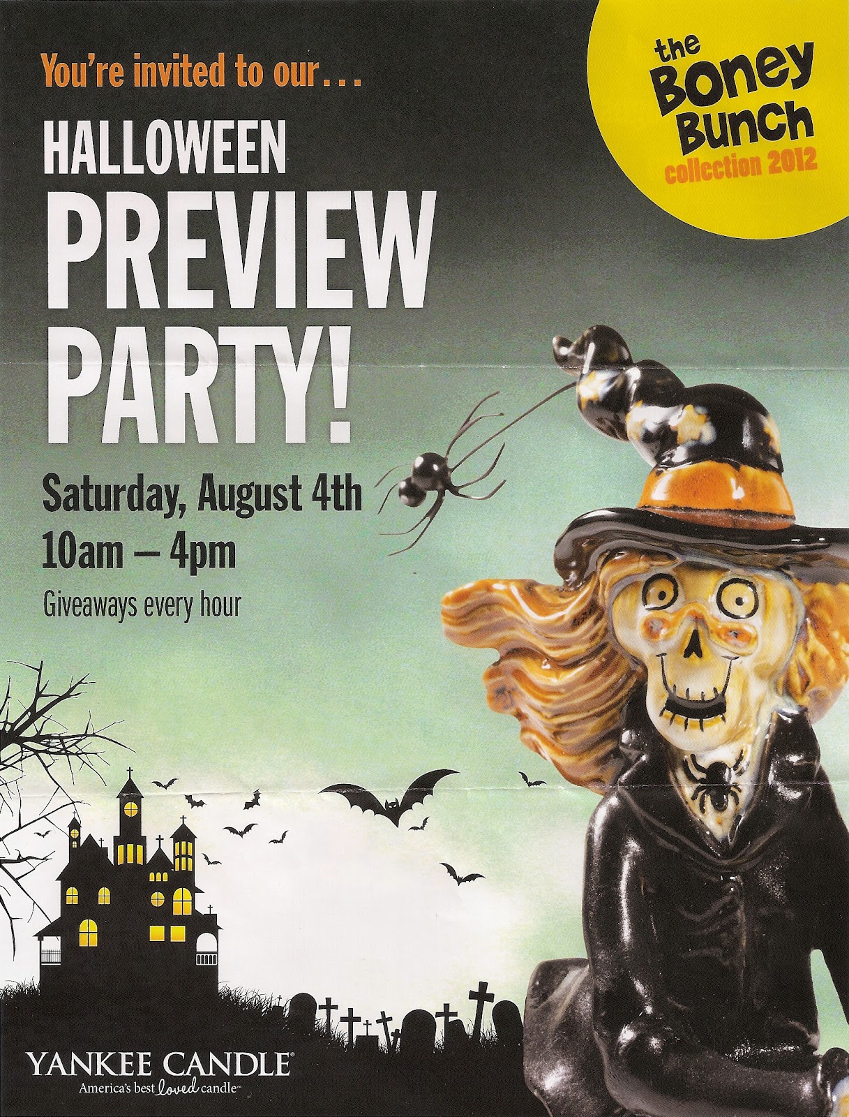 The Halloween Spot Don't miss Yankee Candle Halloween Preview Party