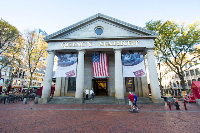 Quincy market-Boston
