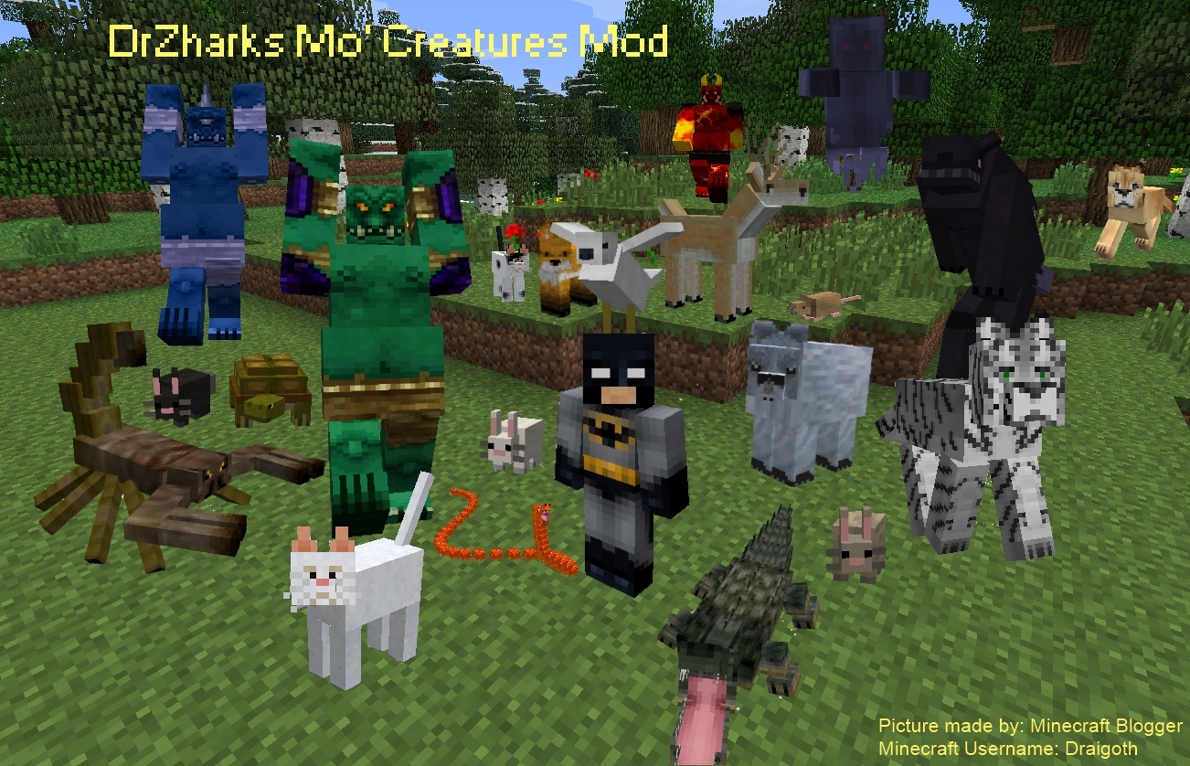 мод на mo creatures в майнкрафт 1.6.4 полная версия #8