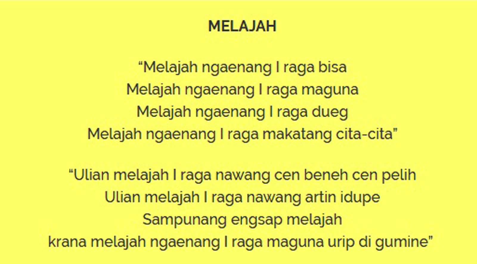 Contoh Lengkap Teks Puisi Tentang Pendidikan Dan Sekolah Puisi Indonesia