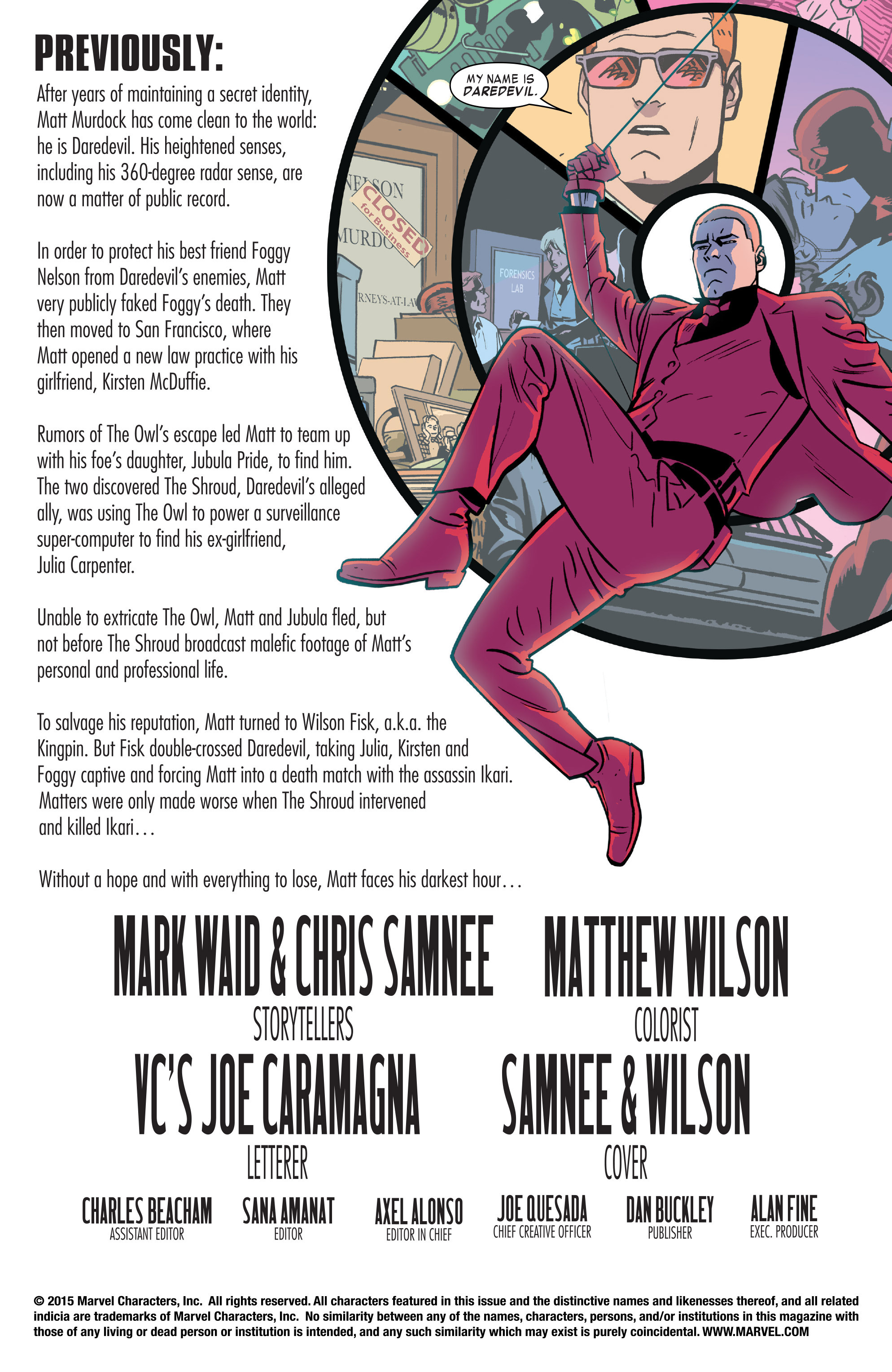 Read online Daredevil (2014) comic -  Issue #18 - 4