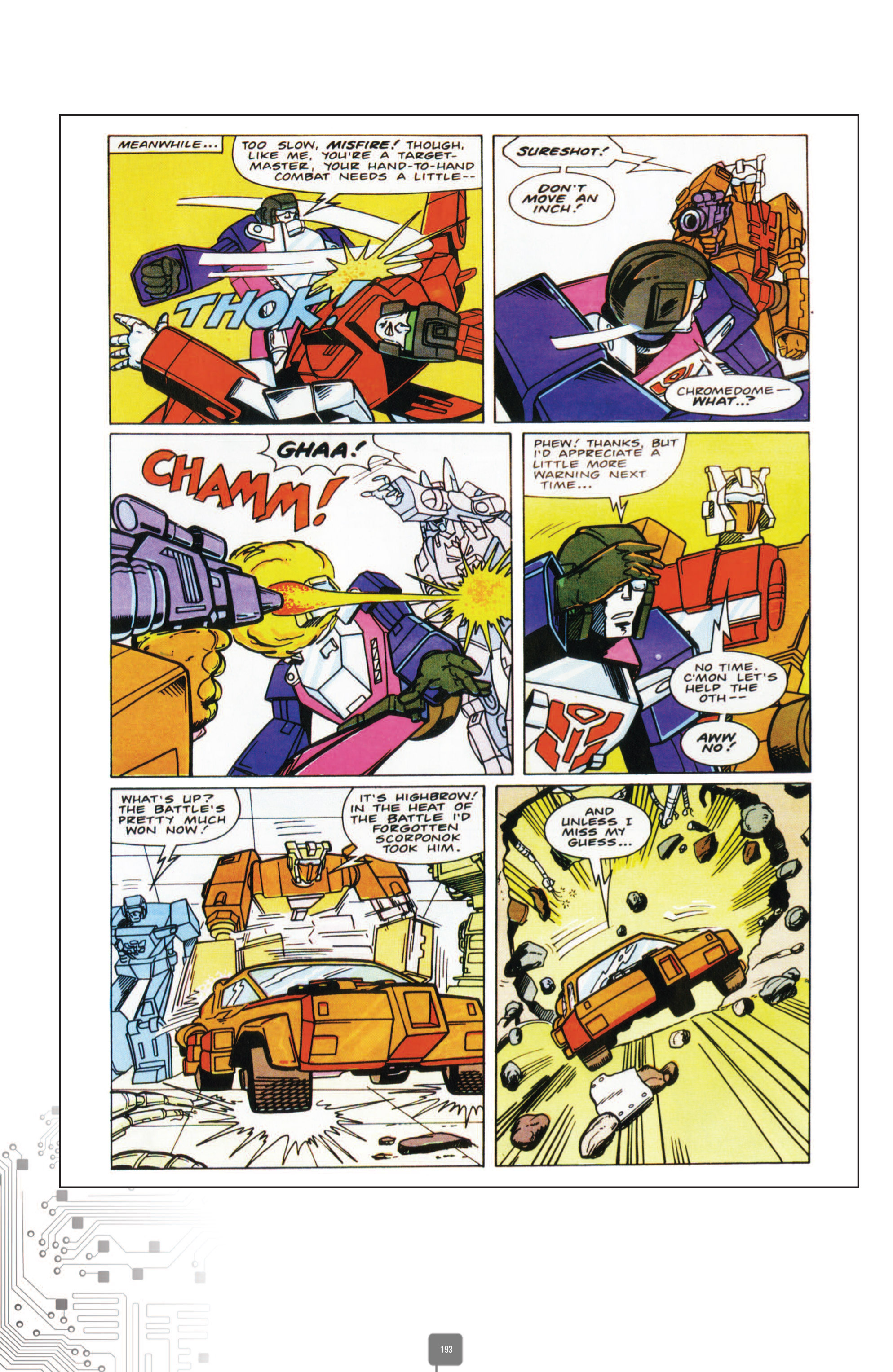 Read online The Transformers Classics UK comic -  Issue # TPB 4 - 193