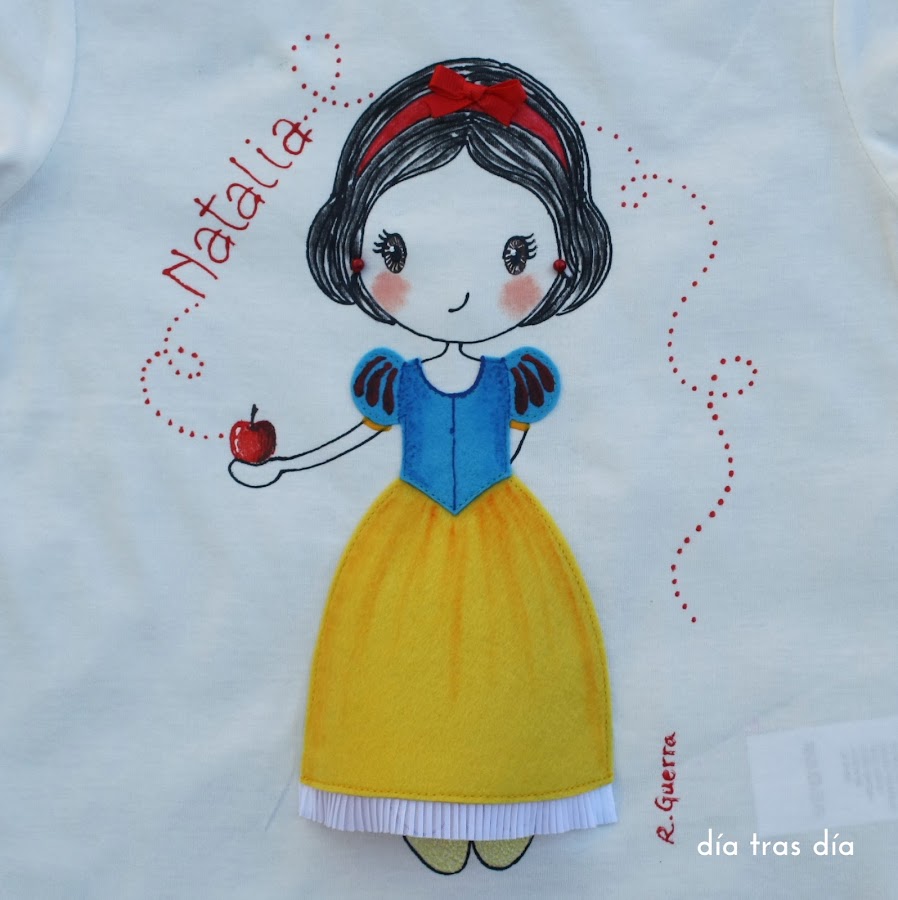 Camisetas princesas
