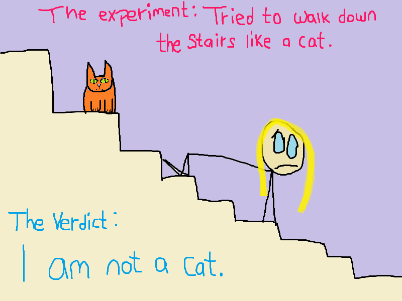 Super Serena Saves the World Cats and Stairs