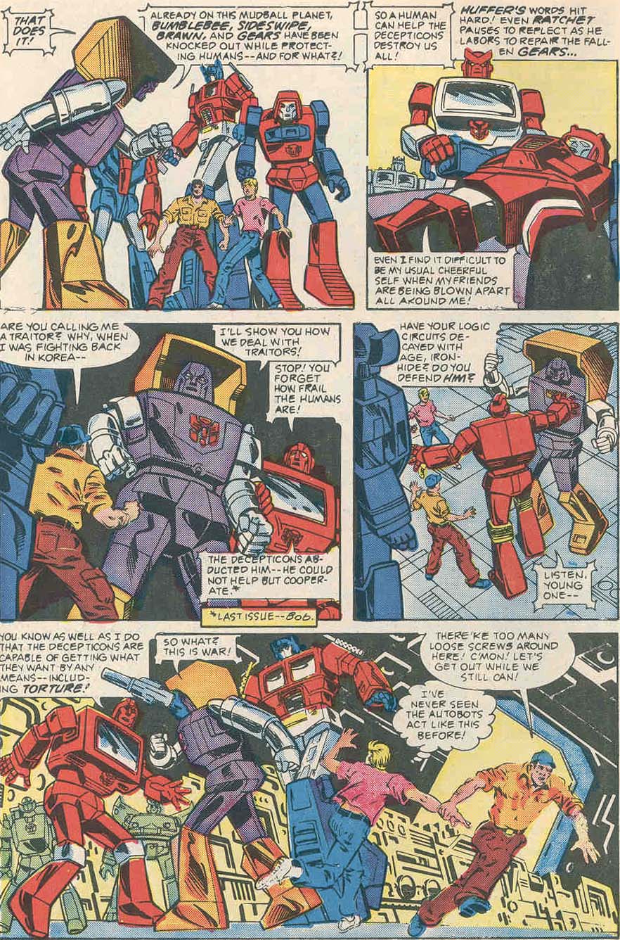 Read online The Transformers (1984) comic -  Issue #4 - 3