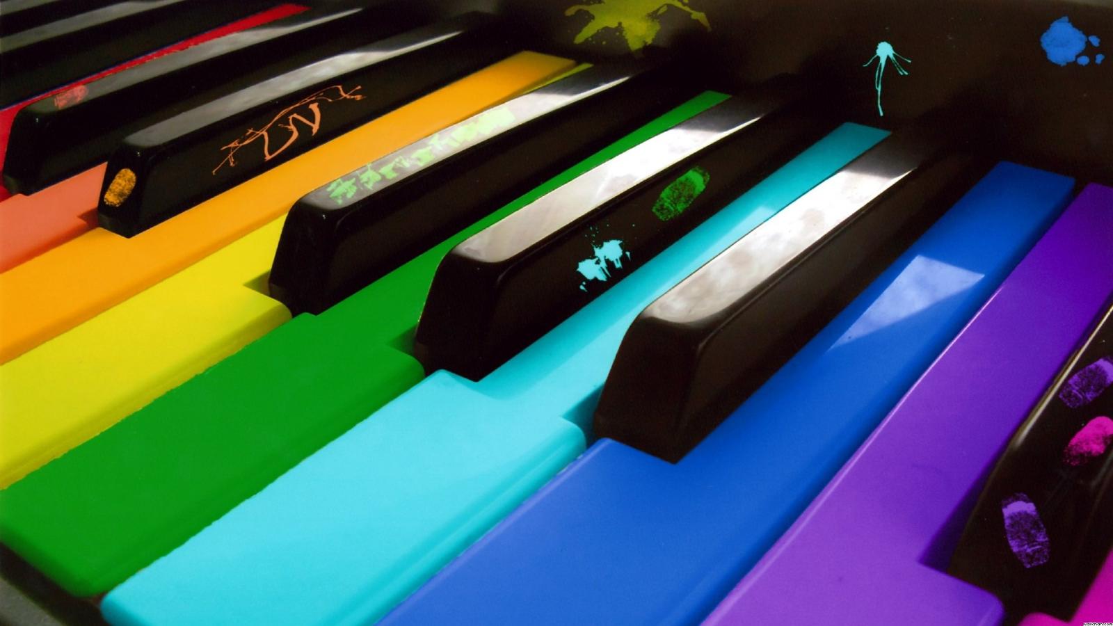 Rainbow Wallpapers | Desktop Wallpapers
 Rainbow Piano Backgrounds