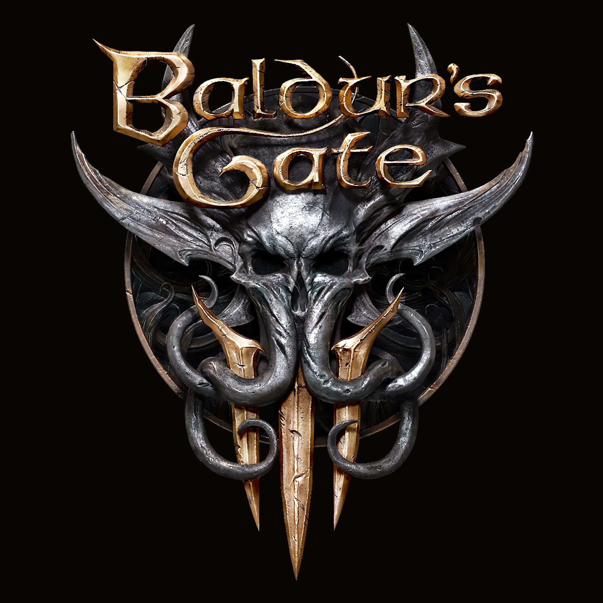 Baldurs Gate 3, Logo, 4K, 3 Wallpaper PC Desktop