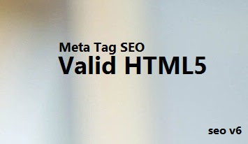 Meta Tag SEO Friendly Valid HTML5