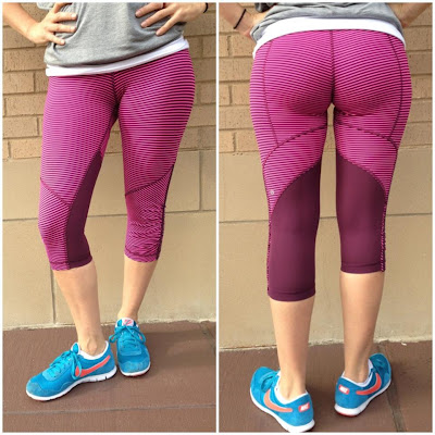 Lululemon Addict: Hyperstripe Run For Your Life Crops and More