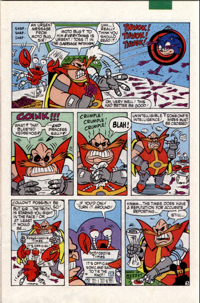 Read online Sonic The Hedgehog comic -  Issue #18 - 4