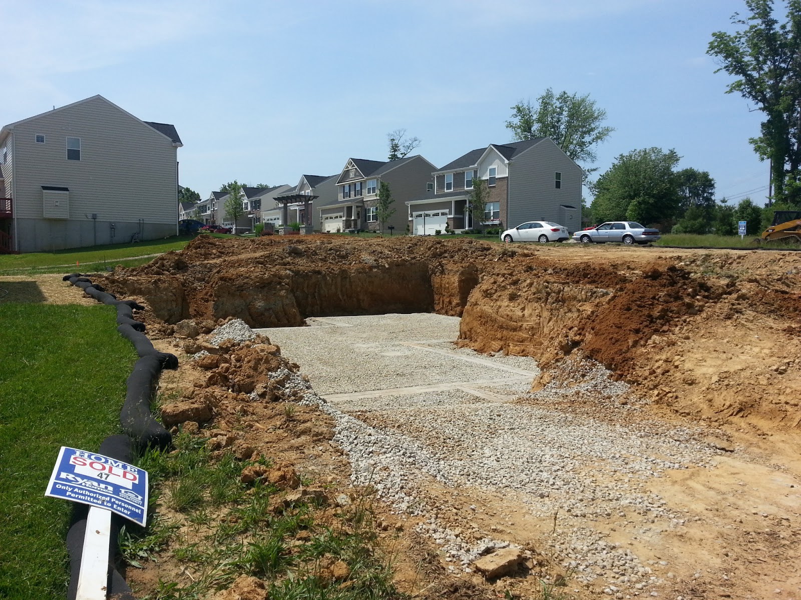 Building our First Home with Ryan Homes Day 7 Gravel & Forms
