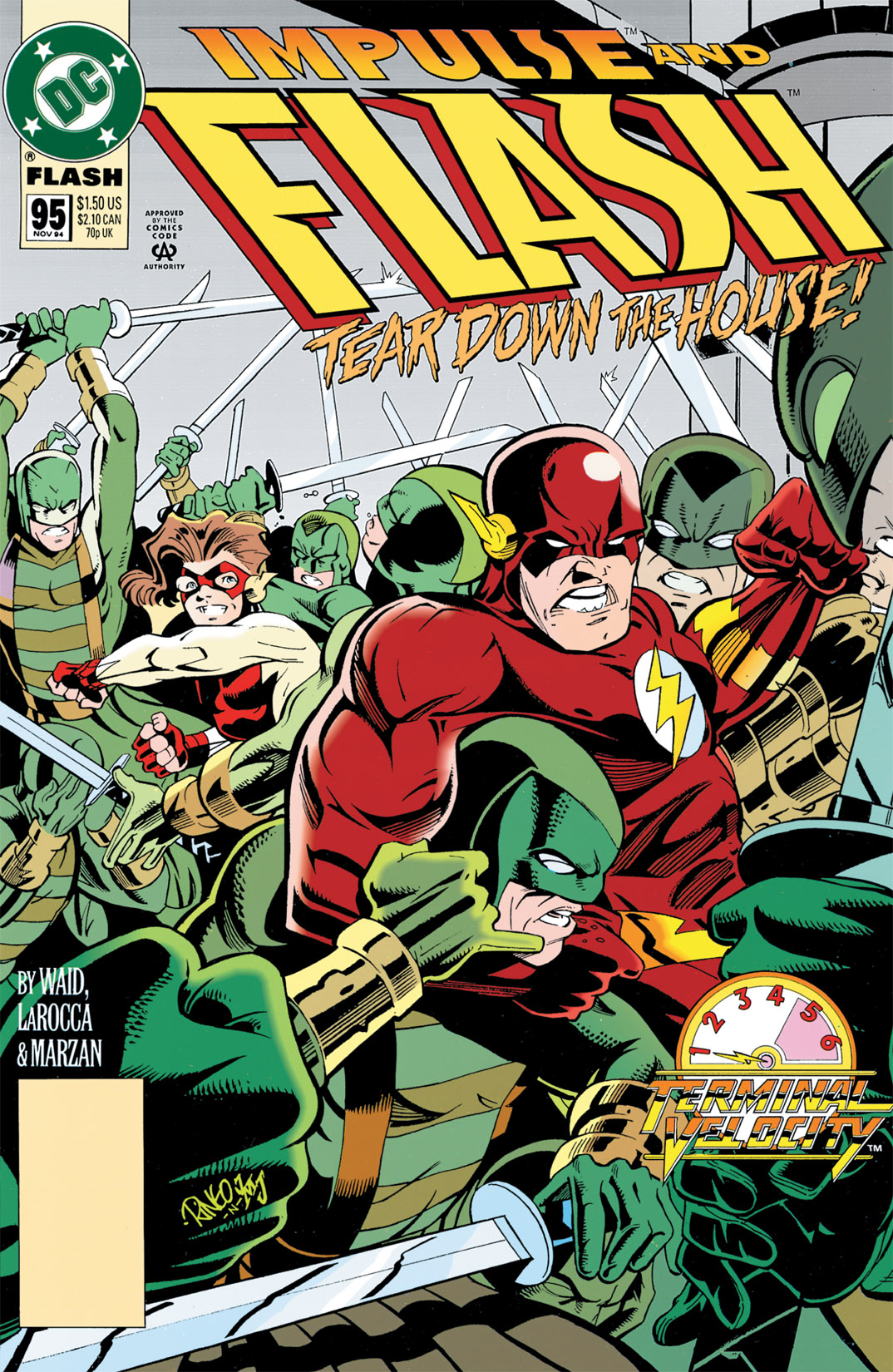 Read online The Flash (1987) comic -  Issue #95 - 1