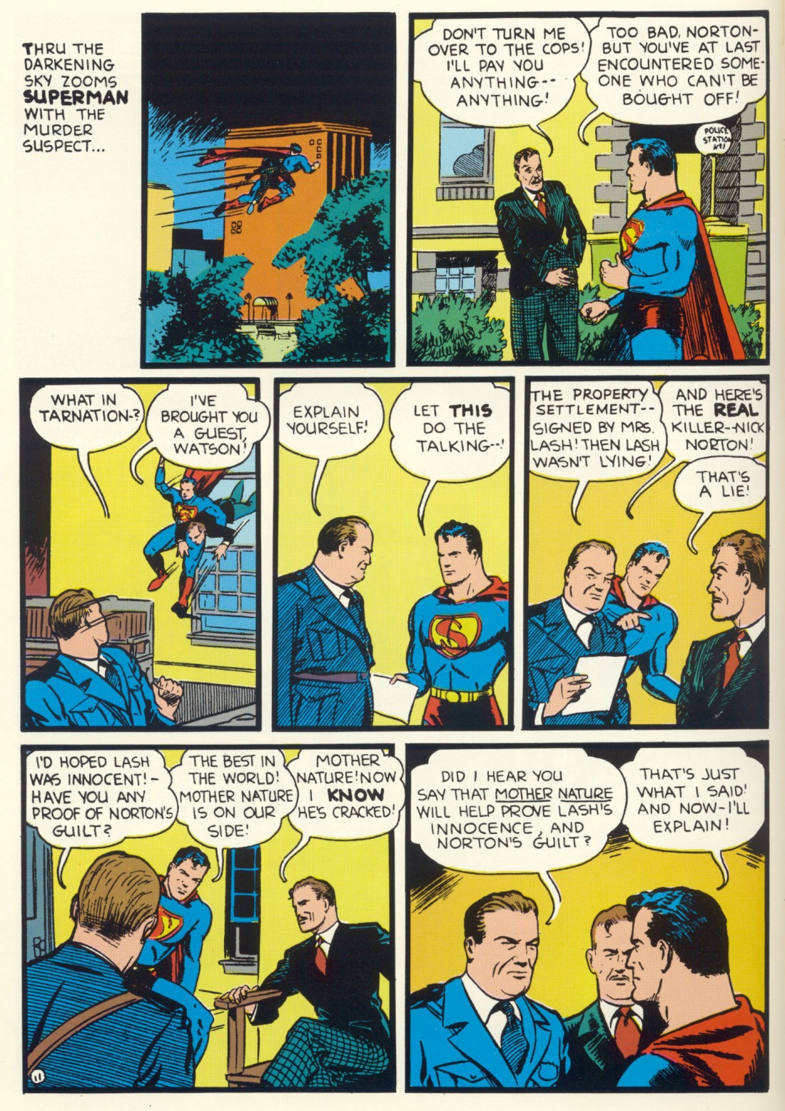 Read online Superman (1939) comic -  Issue #7 - 14