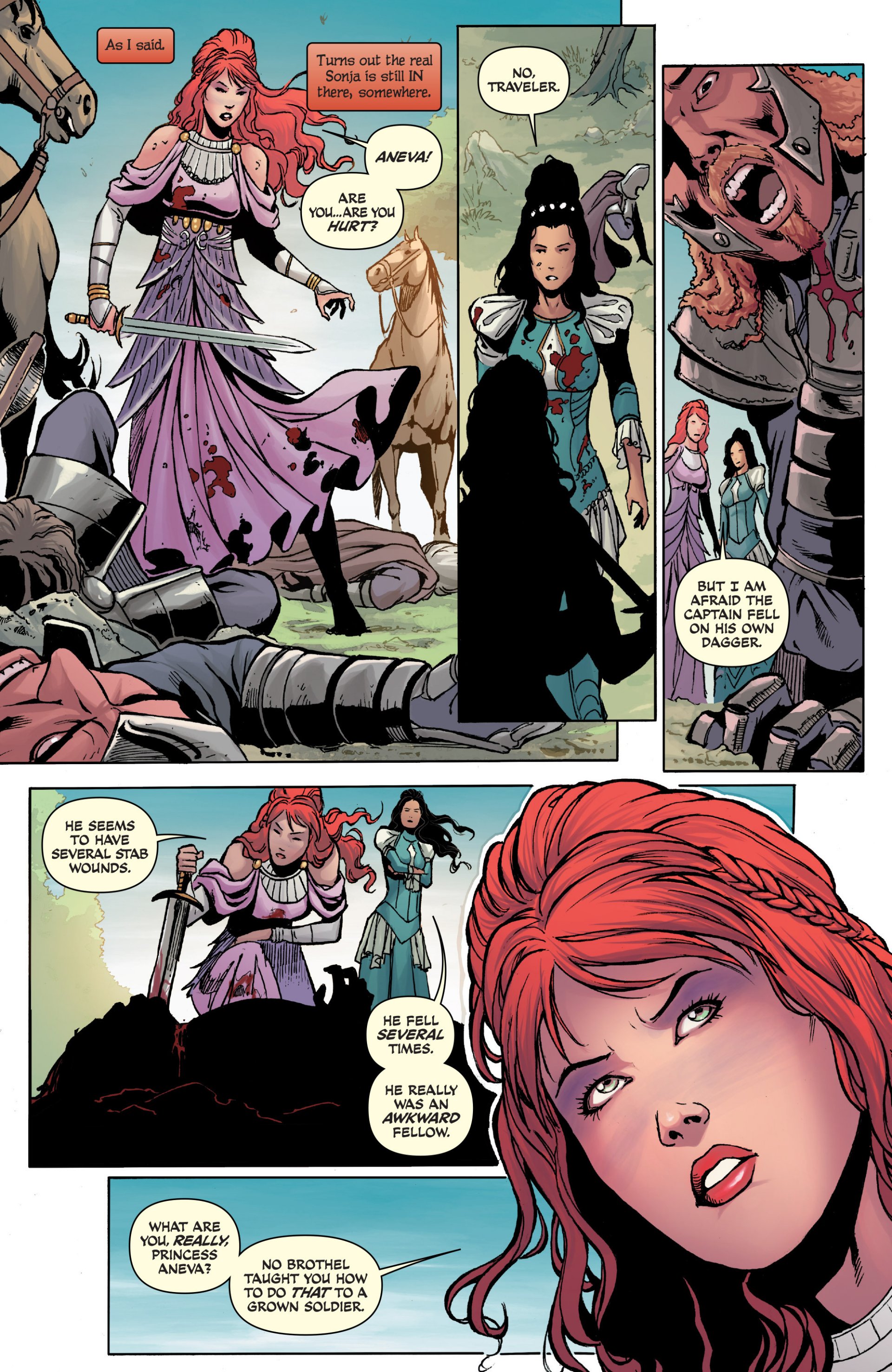 Read online Red Sonja (2013) comic -  Issue #9 - 22