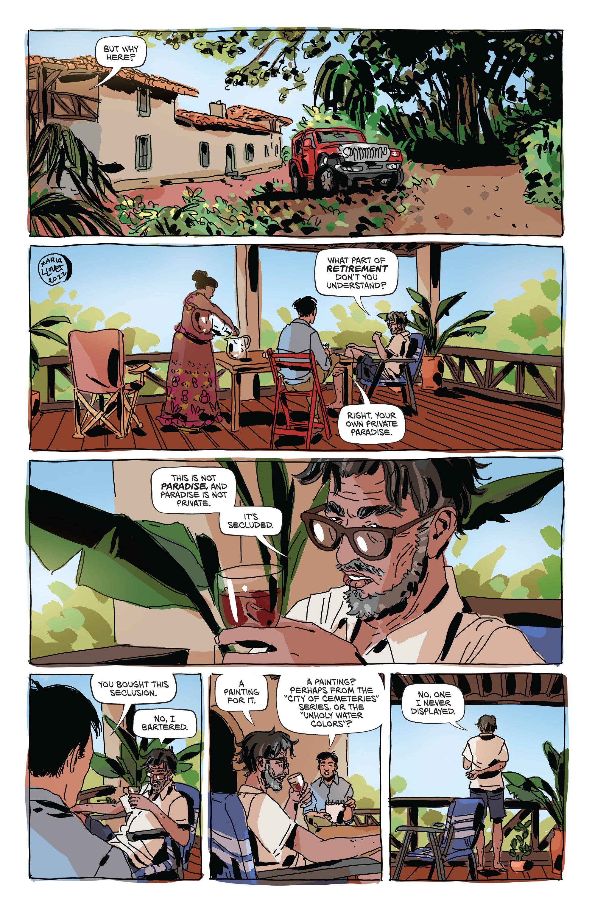 Read online Faithless III comic -  Issue #6 - 10