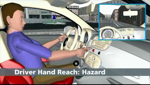 Fiat 500 Hazard Switch Reach